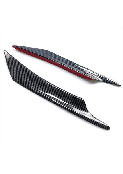 Evrensel Araba Ön Tampon Dudak Ayırıcı, Araba Dış 4 Paket Yumuşak Yüzgeçler Savaş Rüzgar Kılıcı Otomatik Hava Spoiler Çıkartma Süslemesi (Yurt Dışından) modelleri