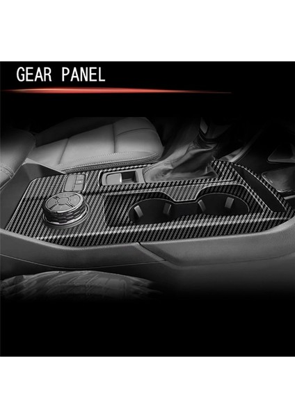 Ford Ranger 2023+ Su Kupası Tutucu Trim Kapağı Için Araç Karbon Fiber Tarzı Araç Kontrol Dişli Vites Paneli Trim (Yurt Dışından) indirimleri