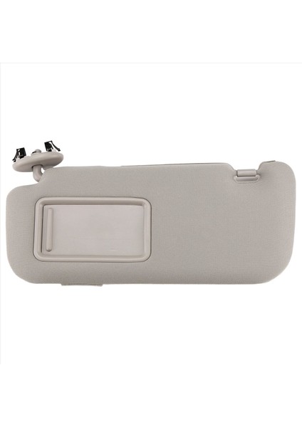 Toyota Auris Corolla 2007 - 2013 Için Ayna Güneş Gölgeli Araba Iç Güneş Vizörü Sol Sürücü Tarafı Gri (Yurt Dışından)