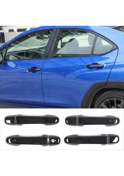 Subaru Crosstrek 2024 Forester 2019-2022 Araba Dış Kapı Kolu Kapak Döşeme Aksesuarları, Parlak Siyah (Yurt Dışından) fiyatları