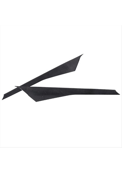 Corvette C7 Için 2014-2019 Yumuşak Karbon Fiber Araç Ön Cam A-Fillar Kapak Trim, Yan Panel Kalıp Kapağı Trim (Yurt Dışından)