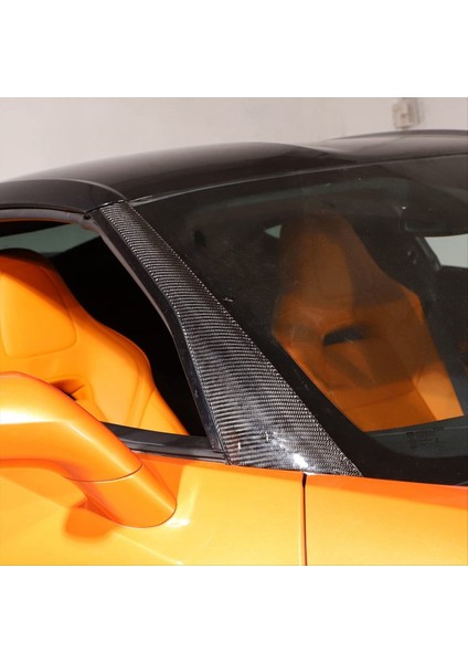 Corvette C7 Için 2014-2019 Yumuşak Karbon Fiber Araç Ön Cam A-Fillar Kapak Trim, Yan Panel Kalıp Kapağı Trim (Yurt Dışından) modelleri