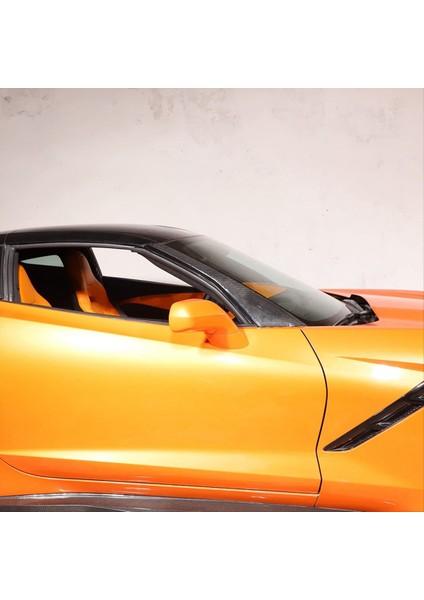 Corvette C7 Için 2014-2019 Yumuşak Karbon Fiber Araç Ön Cam A-Fillar Kapak Trim, Yan Panel Kalıp Kapağı Trim (Yurt Dışından) fırsatları