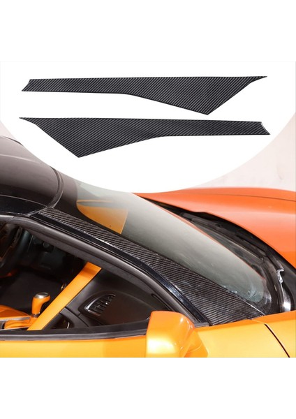Corvette C7 Için 2014-2019 Yumuşak Karbon Fiber Araç Ön Cam A-Fillar Kapak Trim, Yan Panel Kalıp Kapağı Trim (Yurt Dışından) indirimleri