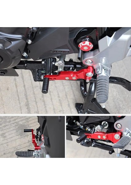 Cnc Alüminyum Motosiklet Dişli Vardiya Kolu Ayarlanabilir Uzunlaştırılmış Dişli Değiştirici Ayak Pedalı Aksesuarları Haojue Için Uygun (Yurt Dışından) modelleri