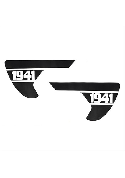 Yan Çamurluk Havalandırma 1941 Çıkartmaları, Jeep Wrangler Jl / Gladiator Jt 2018-2024 (Yurt Dışından)