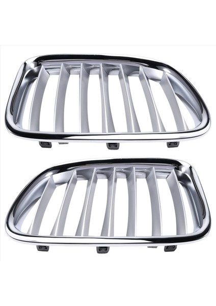 1paır Ön Tampon Üst Orta Grille Krom Bmw X1 Serisi E84 2010-2012 51112993307, 51112993308 (Yurt Dışından) modelleri