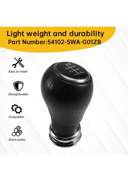 Honda Cr-V Iv Için 6 Hızlı Dişli Vites Düğmesi 2012-2018 54102-SWA-G01ZB Lhd (Yurt Dışından) indirimleri