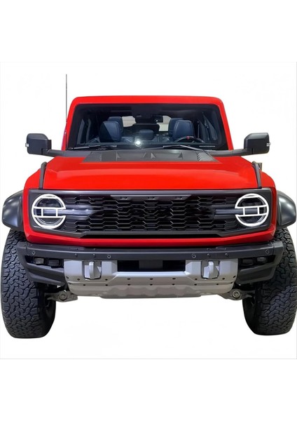 Ford Bronco 2021-2024 Aksesuarlar Için Araba Far Koruma Kapağı Koruyucu Trim Beyaz (Yurt Dışından) modelleri