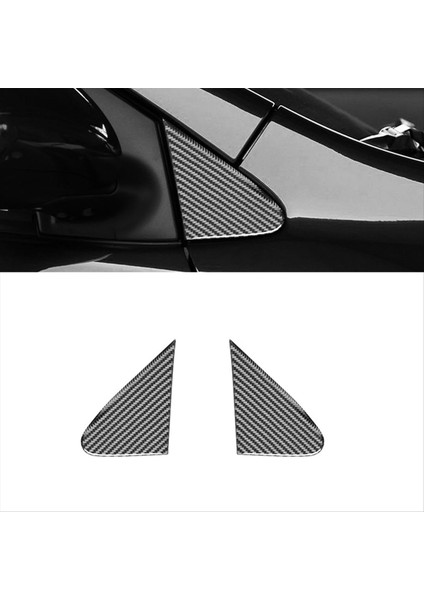 Toyota Corolla Için Karbon Fiber 2007-2013 Dikiz Aynası Bir Sütun Kapağı Paneli Döşeme Etiketi Dış Aksesuarları (Yurt Dışından) indirimleri