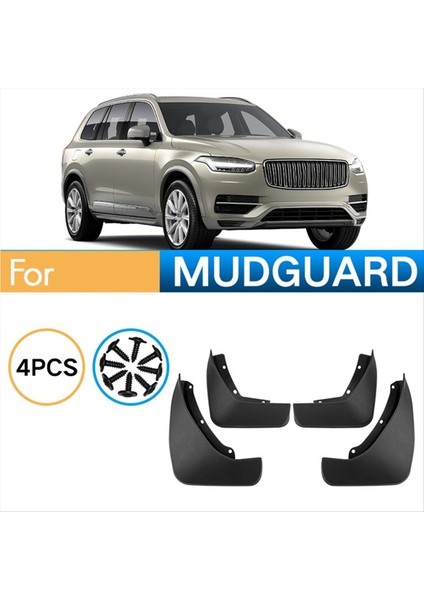 4pcs Araba Çamurlu Çamur Flaps Volvo XC90 2015-2023 Araç Aksesuarları Için Sıçrama Çamur Guard Fender (Yurt Dışından) modelleri