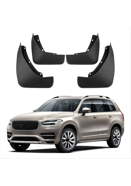 4pcs Araba Çamurlu Çamur Flaps Volvo XC90 2015-2023 Araç Aksesuarları Için Sıçrama Çamur Guard Fender (Yurt Dışından) fırsatları