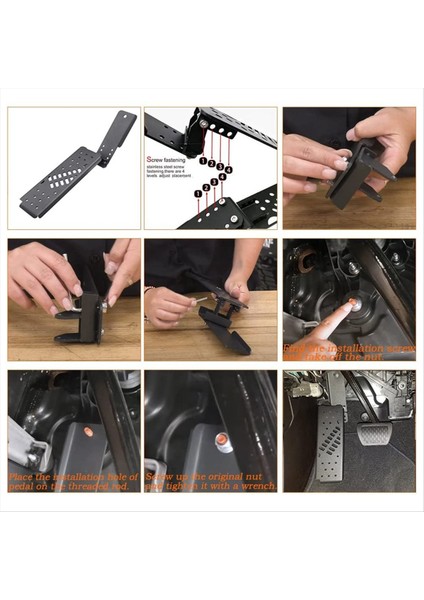 Jl Dead Pedal, Gladyatör Dead Pedal Sol Yan Ayak Dinlenme Kick Panel Jl Wrangler Jl Gladiator Jt 2018-2023 (Yurt Dışından) modelleri