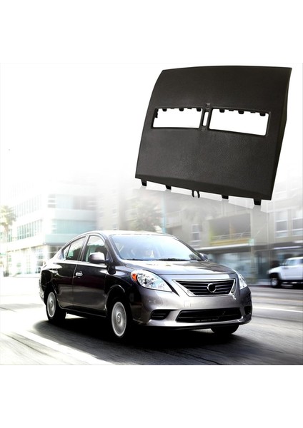 Araba Iç Ön Üst Merkez Çizgi Hava Havalandırma Süslemesi Çember 68414ED50C Nissan Versa 2007-2012 C11 Tiida Siyah (Yurt Dışından) modelleri
