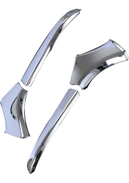 Toyota Harrier Venza XU80 2020-2022 Rhd Gümüş Için Araba Yan Kapı Ayna Trim Dikiz Ayna Taban Dekor Kapağı (Yurt Dışından) fırsatları