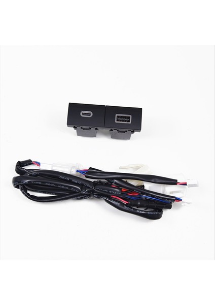 Araba Şarj Cihazı Çift USB Pd Tip C Şarj Eşleme Güç Adaptör Volkswagen Polo 11-13 (Yurt Dışından) indirimleri