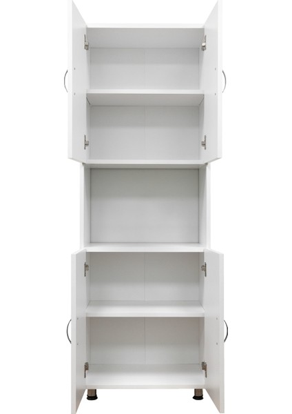 4 Kapaklı Bölmeli Çok Amaçlı Dolap modelleri