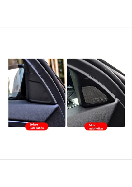 Araba A Sütunu Hoparlör Kapağı Tiz Korna Kapağı Hoparlör Ses Çerçevesi (Yurt Dışından) indirimleri