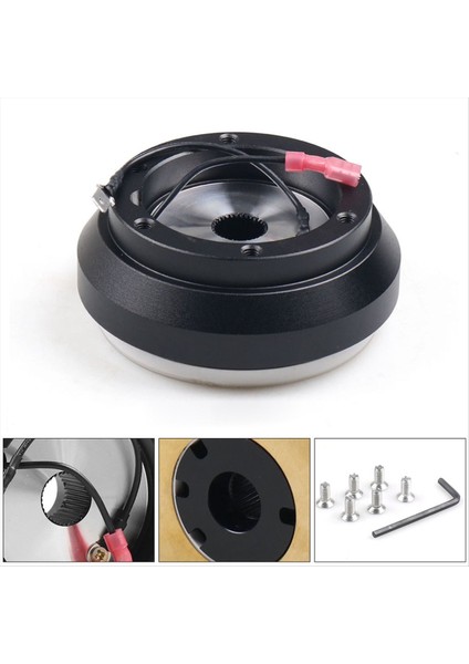 121H Konektör Taban Toyota Için 6 Delikli Direksiyon Adaptörü Camry Celica Tacoma Supra Yaris BX101956 (Yurt Dışından) fırsatları