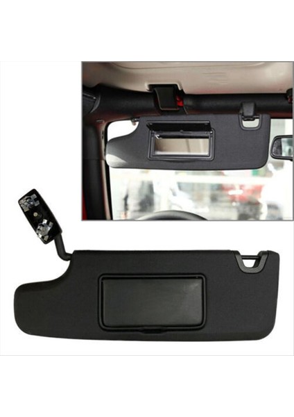 Jeep Için Sol Siyah Sürücü Tarafı Güneşlik Araç Içi 6CJ07DX9AA (Yurt Dışından) fiyatları