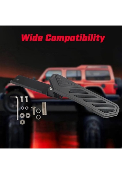 Kırmızı Araba Freni Pedalı Sol Yan Ayak Dönemi Kick Panel Gladyatör Için Jt Jt Anti-Slip Için Jl Jl Jl Jlu 4xe 2018-2022 (Yurt Dışından) modelleri