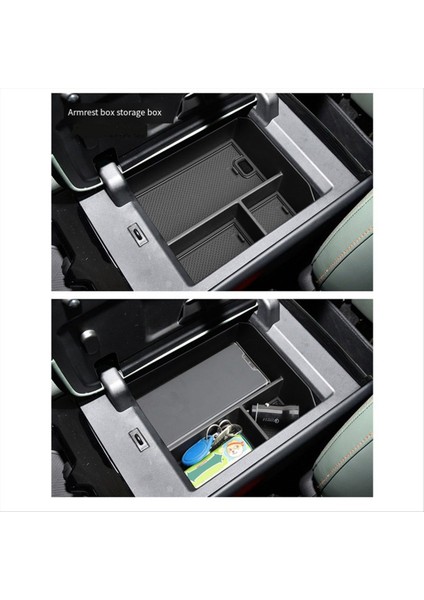 Chery ICAR03 2024 Için Araç Depolama Kutusu Merkez Kol Yavrası Gizli Kutu Konsolu Organizatör Araba Kutusu Aksesuarları (Yurt Dışından) fiyatları