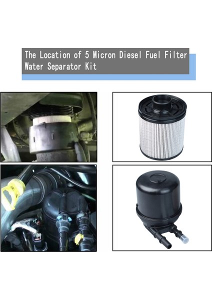 Ford F250 F350 F450 F550 2011-16 Yakıt Filtresi BC3Z-9N184-B 6.7l Dizel FD4615 (Yurt Dışından) indirimleri