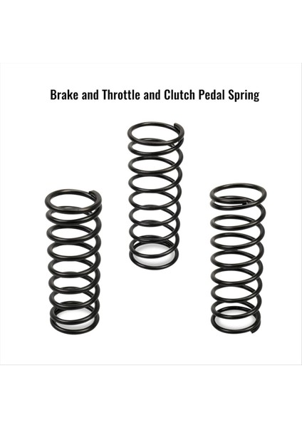 Fren Pedalı Gazı Debriyaj Pedalı Yay Kiti Logitech G25 G27 G29 G920 Yarış Tekerleği (Yurt Dışından) modelleri