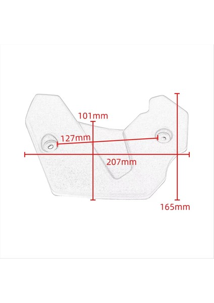 Motosiklet Egzoz Kapağı Kapağı Üst Çerçeve Orta Yan Panel (Yurt Dışından) fırsatları