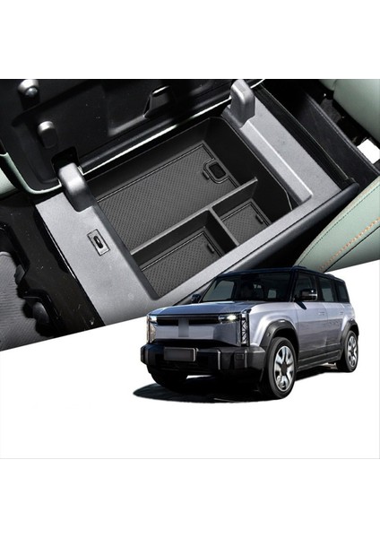 Chery ICAR03 2024 Için Araç Depolama Kutusu Merkez Kol Yavrası Gizli Kutu Konsolu Organizatör Araba Kutusu Aksesuarları (Yurt Dışından) indirimleri