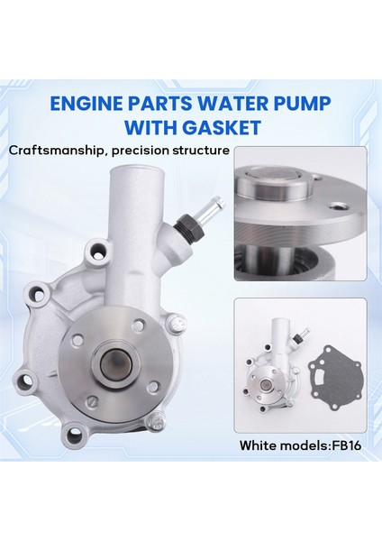 Motor Parçaları Conta ile Su Pompası MM409302 Mitsubishi S4L S3L S3L2 K3B K3C K3D K3E K4F Hoflader Terex Isekı (Yurt Dışından) indirimleri