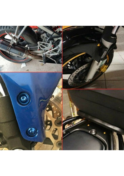158PCS Evrensel Motosiklet Kaplama Vidaları Fındık Kiti Moto Gövde Çalışma Cıvatları Yamaha Yzf R1 R6 R3 2004- 2008 (Mavi) (Yurt Dışından) fiyatları
