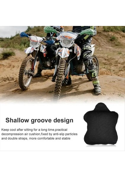 Motosiklet Jel Koltuk Minderi Nefes Alabilir Isı Yalıtımlı Hava Yastığı Kılıfı (Yurt Dışından) modelleri
