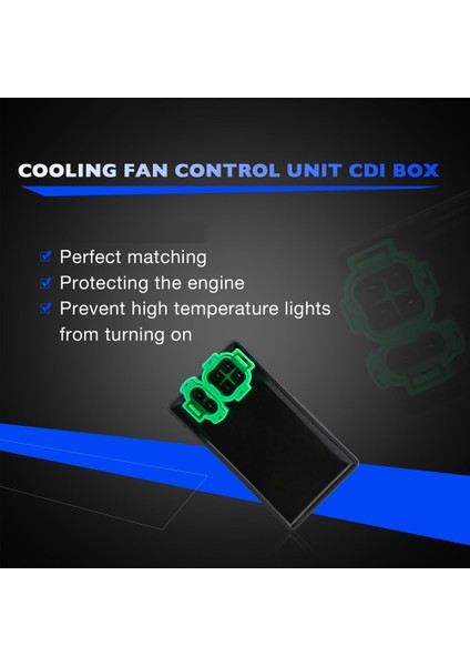 Honda Için Motosiklet Soğutma Fanı Kontrol Ünitesi Cdı Kutusu 38710-HM7-004 (Yurt Dışından) fırsatları
