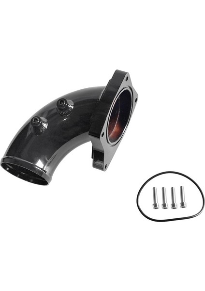 Egzoz Boru Kiti Turbo Emme Dirsek Araç Malzemeleri Ford 03-07 6.0l Siyah (Yurt Dışından)