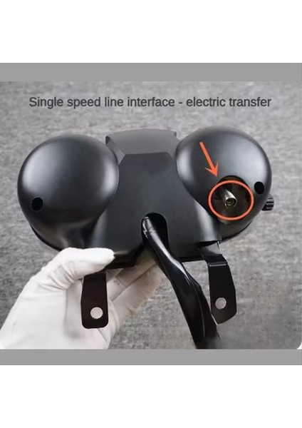 Motosiklet Speedometre Cafe Racer Takometre Yakıt Göstergesi Suzuki GN125 GN150 Gn 125 150 125CC 150CC 12V (Yurt Dışından) indirimleri