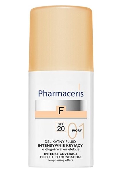 İntense Coverage Mild Fuid Foundation spf20 / 01 Ivory 30 ml