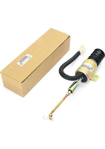 HL49331000144 12V Alev Çıkış Solenoid Valf Motoru Alev Çıkış Switch Yağ Kesme Valfi Cummins Için (Yurt Dışından) fiyatları