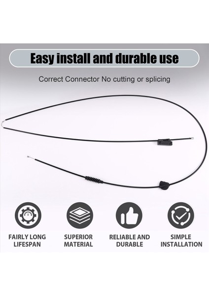 Volvo S80 V70 Için 30671768 Araç Motor Kaputu Açma Kablosu (Yurt Dışından) fırsatları