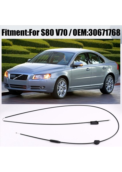 Volvo S80 V70 Için 30671768 Araç Motor Kaputu Açma Kablosu (Yurt Dışından) indirimleri