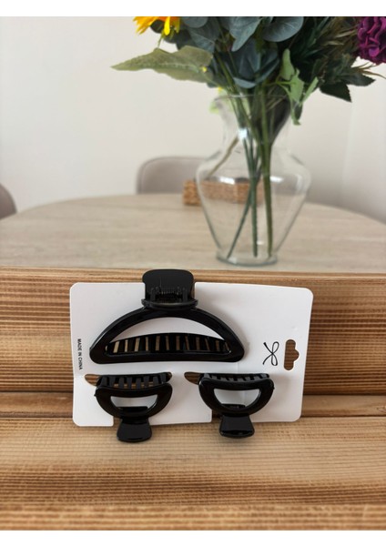 3'lü Saç Mandalı Siyah fiyatları