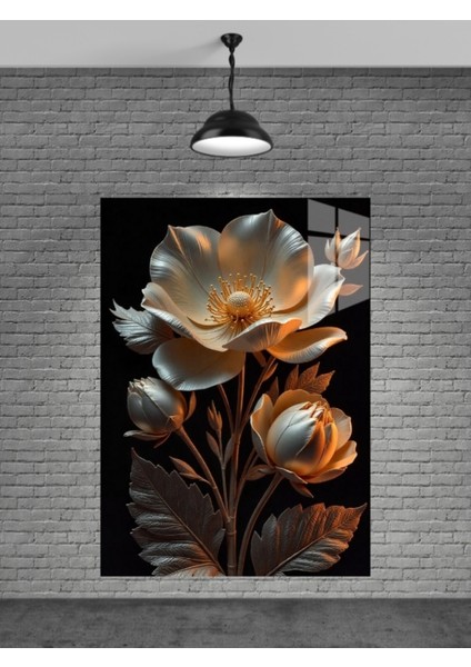 Çiçek Cam Tablosu Ev Dekorasyon,balkon Dekorasyonu,dekoratif,duvar Tablo,mutfak Tablo,hediyelik