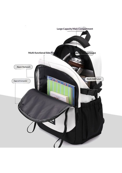 Ortaokul, Üniversite, Altıncı Sınıf, Ilkokul ve Lise Öğrencileri Için Büyük Kapasiteli Sırt Çantaları. (Yurt Dışından) fırsatları