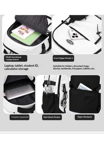 Ortaokul, Üniversite, Altıncı Sınıf, Ilkokul ve Lise Öğrencileri Için Büyük Kapasiteli Sırt Çantaları. (Yurt Dışından) indirimleri