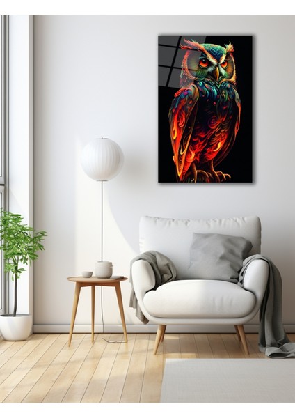 Geceden Gündüze Geçiş Cam Tablo