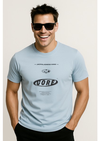 Jcosystematıc J&j Logolu Erkek Açık Mavi Tişört 12286113 fırsatları