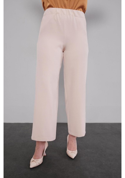 Bej Beli Lastikli Pantolon fiyatları