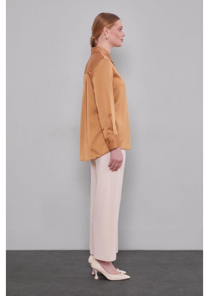 Bej Beli Lastikli Pantolon modelleri