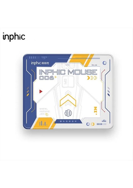 Yetkinphone Inphic PD60 Bilim Kurgu Temalı, Kaymaz Taban 25X30CM Mouse Pad