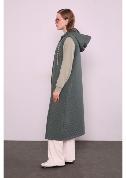 Haki Zincir Detaylı Yelek fiyatları